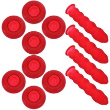 40 Pcs Glass Rubber Nozzle Protective Cover Caulk Savers Cap for Caulking Tube