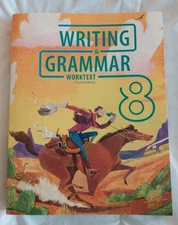 BJU Press Writing and Grammar 8 Student Worktext  (4th edition)   523092