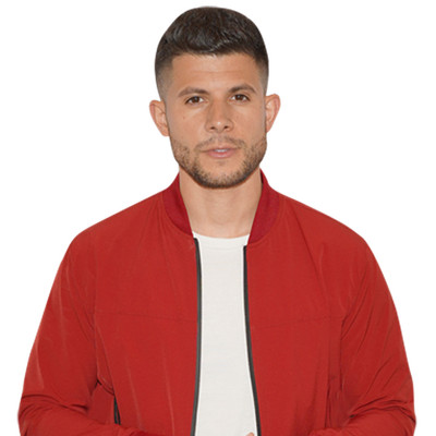 Nick Barrotta (rote Jacke) Half Body Buddy Cutout