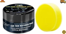 Ultimate Car Plastic and Trim Restorer – Back to Black Restores Faded Trim, UV P