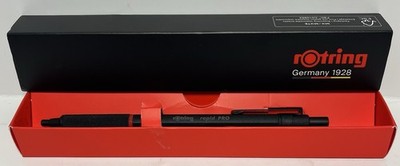 Rotring Rapid Pro Black Ballpoint Pen New With Box Black Ink
