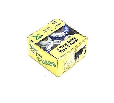 Eagle 675-15 15 Amp Fuses Type S (New)