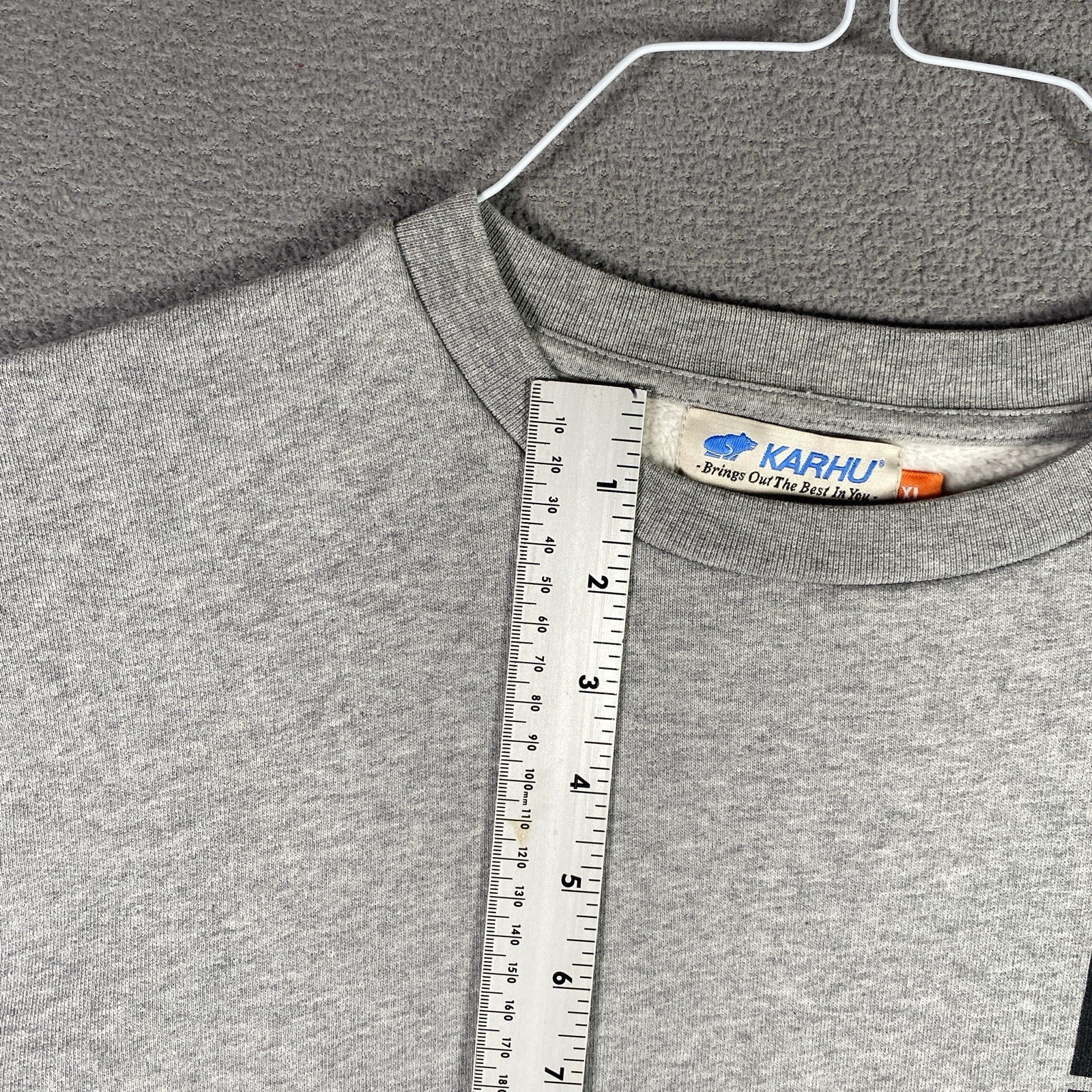 KARHU Sweatshirt Gray Adult Extra Large Mens XL Bring Out the Beast in You