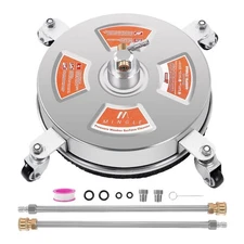 14'' Pressure Washer Surface Cleaner Attachment Driveway Power Accessory Quick