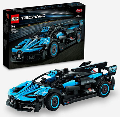 LEGO Technic Bugatti Bolide Agile Blue 42162 NEU DAMAGED BOX