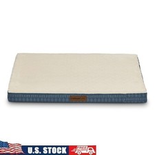 Orthopedic Dog Bed Large Foam Support Washable Cover Comfortable Sleep Blue New
