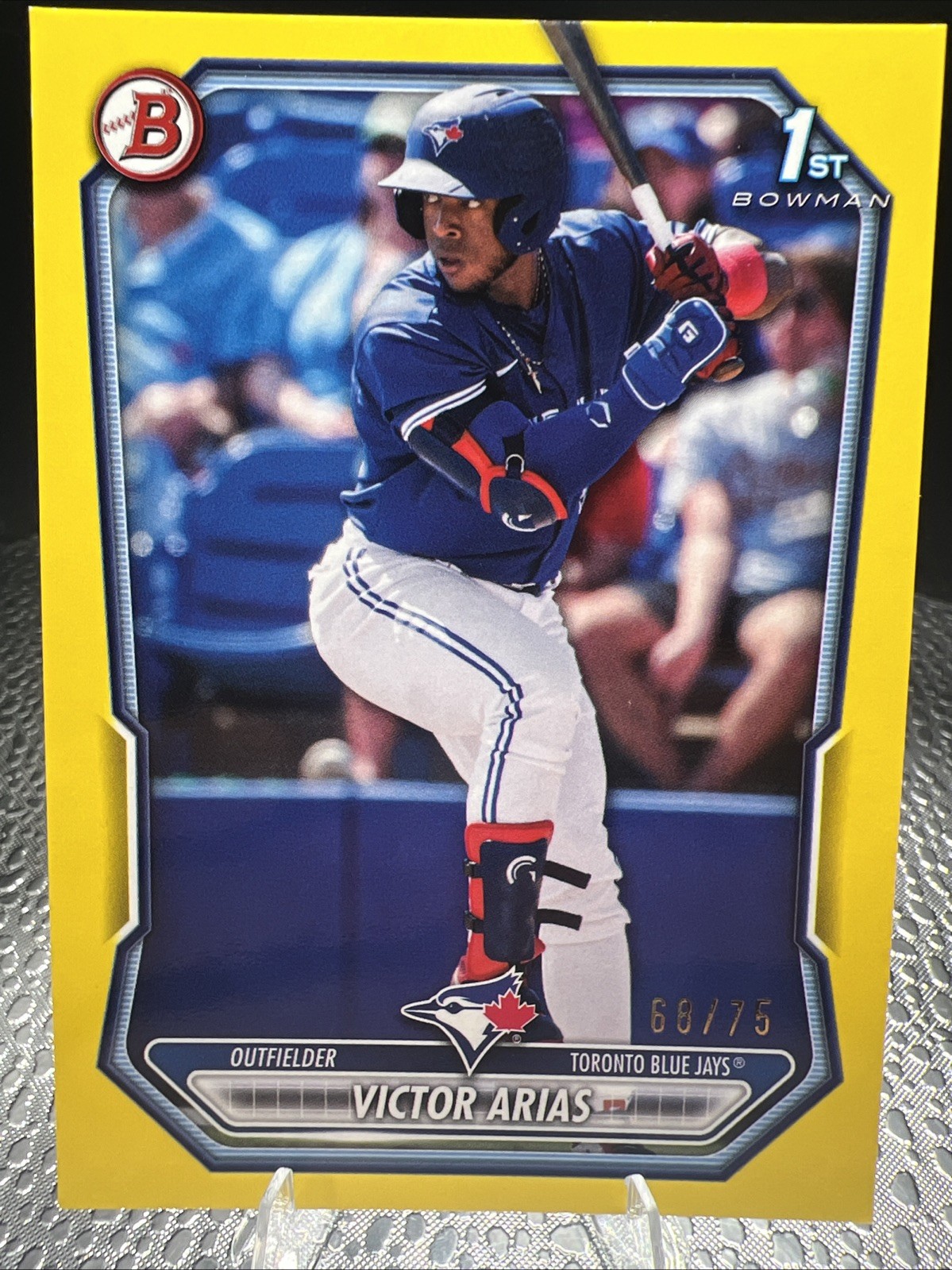 2026 Bowman Prospects Fuchsia #BP29 Victor Arias /75