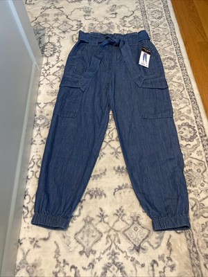 Sofia Jeans by Sofia Vergara Womens Cargo Joggers High Rise 4