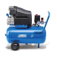 COMPRESSORE POLE POSITION L20 SERBATOIO 24L MOTORE 2HP 1,5KW ABAC