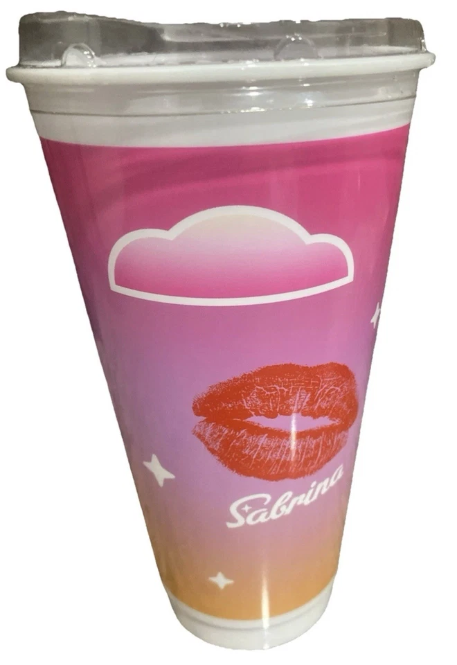 Exclusive Sabrina Carpenter x Dunkin Cup, WITH LID, Brand New - Image 3 of 4