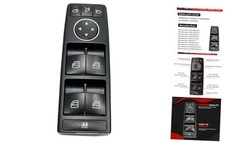 2049055402 Master Power Window Switch Button Front Driver Side Compatible with