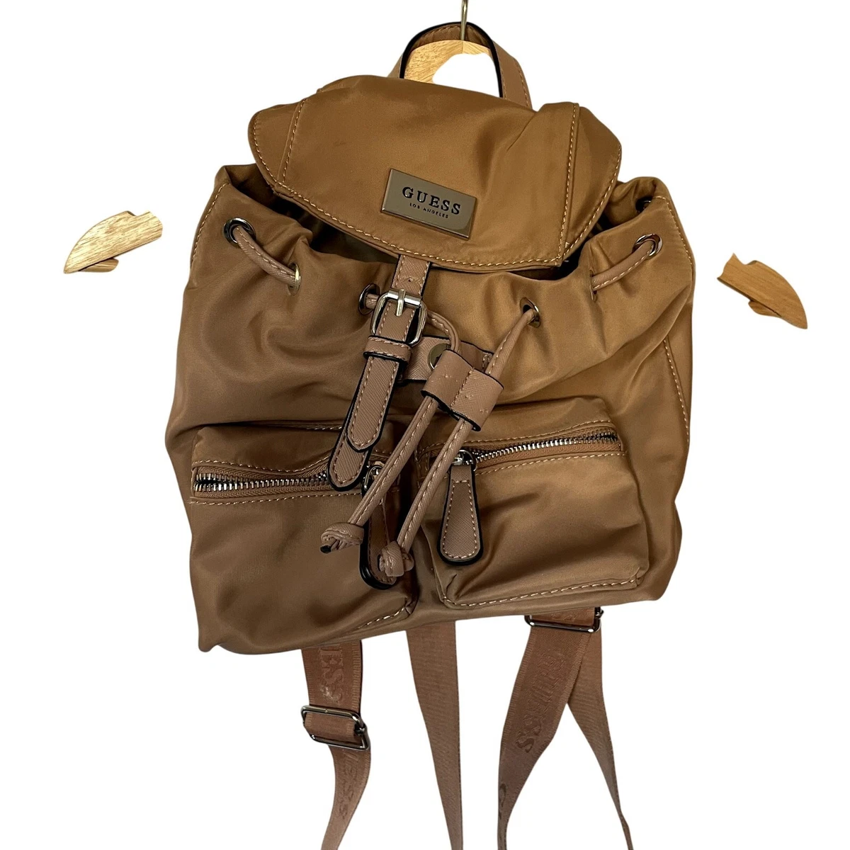 GUESS Leather Exterior Backpack Bags & Handbags for Women for sale