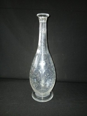 Baccarat J.G. Monnet & Co. Cognac Flasche Frankreich Glas