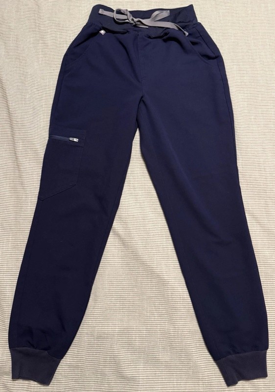 Figs Technical Collection, Size XXS Women’s, Little Seam Wear, 9/10 Overall, Blu