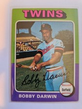 1975 TOPPS BOBBY DARWIN #346 EX/MT