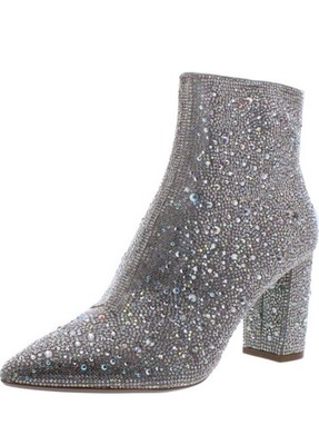 Betsey Johnson Stiefel Stiefelette Neu ungetragen Strass Festlich 41,5