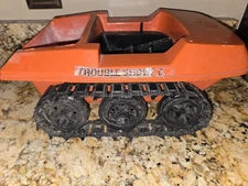 Vintage 1974 GI Joe Adventure Team Fate Of The Trouble Shooter Orange Vehicle