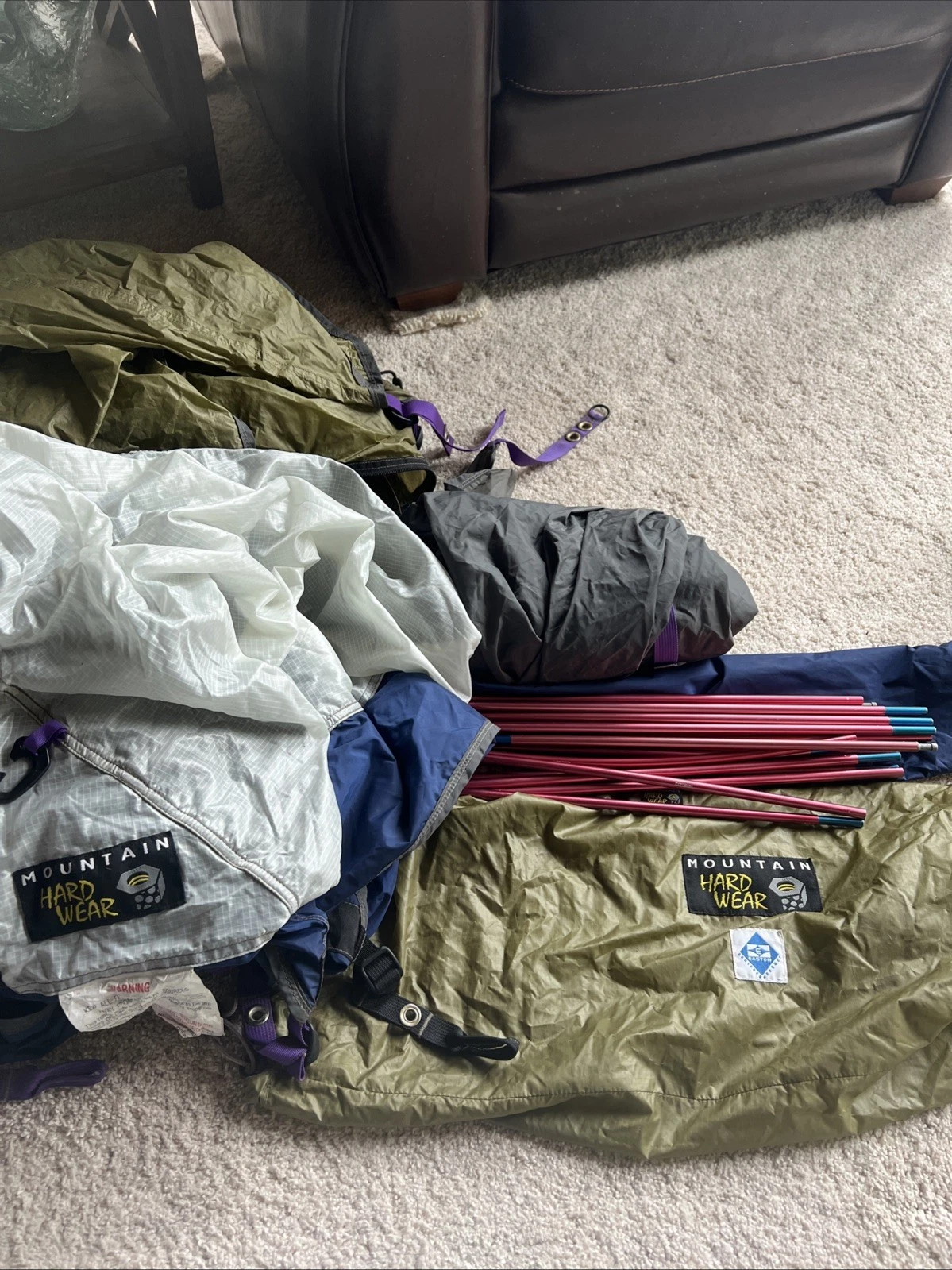 Mountain Hardwear Approach Tent 2 Person With Footprint