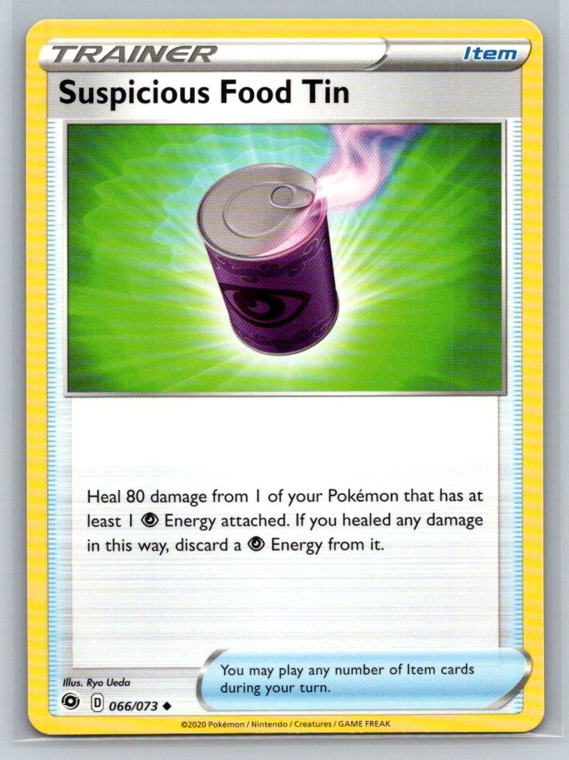Suspicious Food Tin #66/73 Champion's Path Uncommon - Pokemon Cards G26