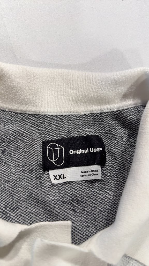 Original Use Patterned Short Sleeve Button-Up Shi… - image 2