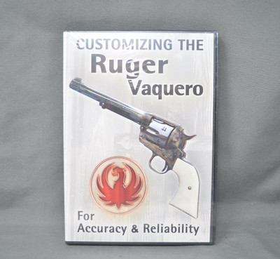Customizing The Ruger Vaquero for Accuracy & Reliability - Larry Crow DVD SEALED