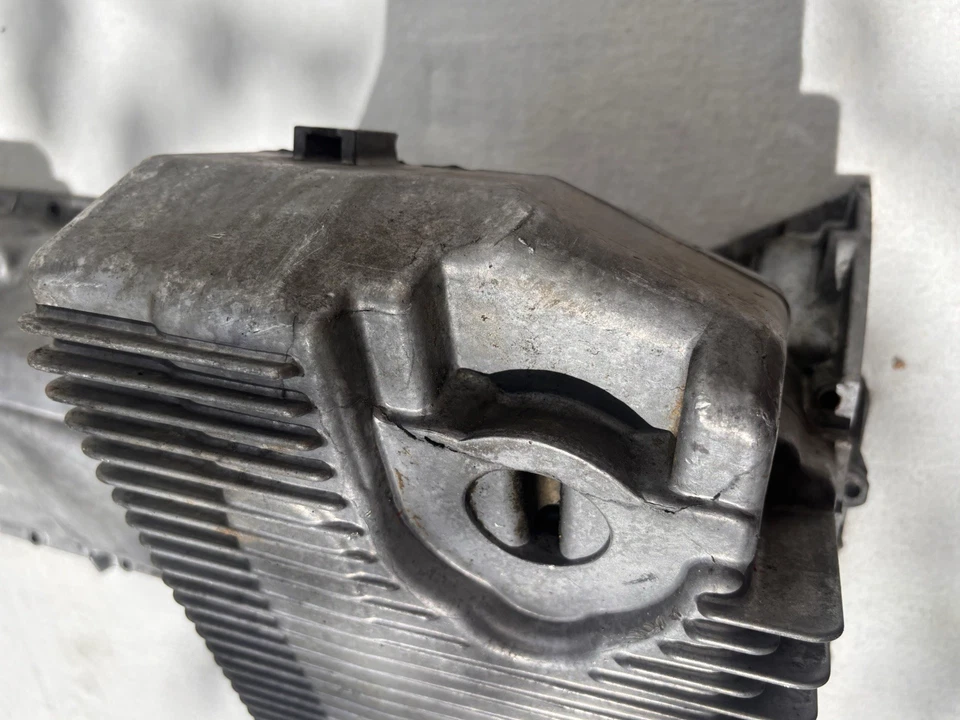 Sumidero de motor de cárter de aceite BMW E36 M52 S52 Z3 1996-2000 dañado 323i 328i M3 Z3M OEM Foto 2 de 4