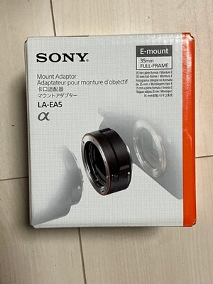 SONY mount adapter LA-EA5 for α lens to E body New Japan