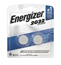 NEW ENERGIZER 2032BP-2 Lithium Batteries 2 PACK 3 V COIN BUTTON CELL 0988345