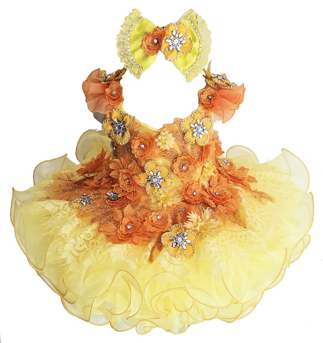 Jenniferwu Infant Toddler Baby Newborn Little Girl's Pageant Party Dress