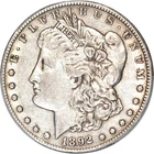 1892-CC $1 Morgan Dollar PCGS XF45