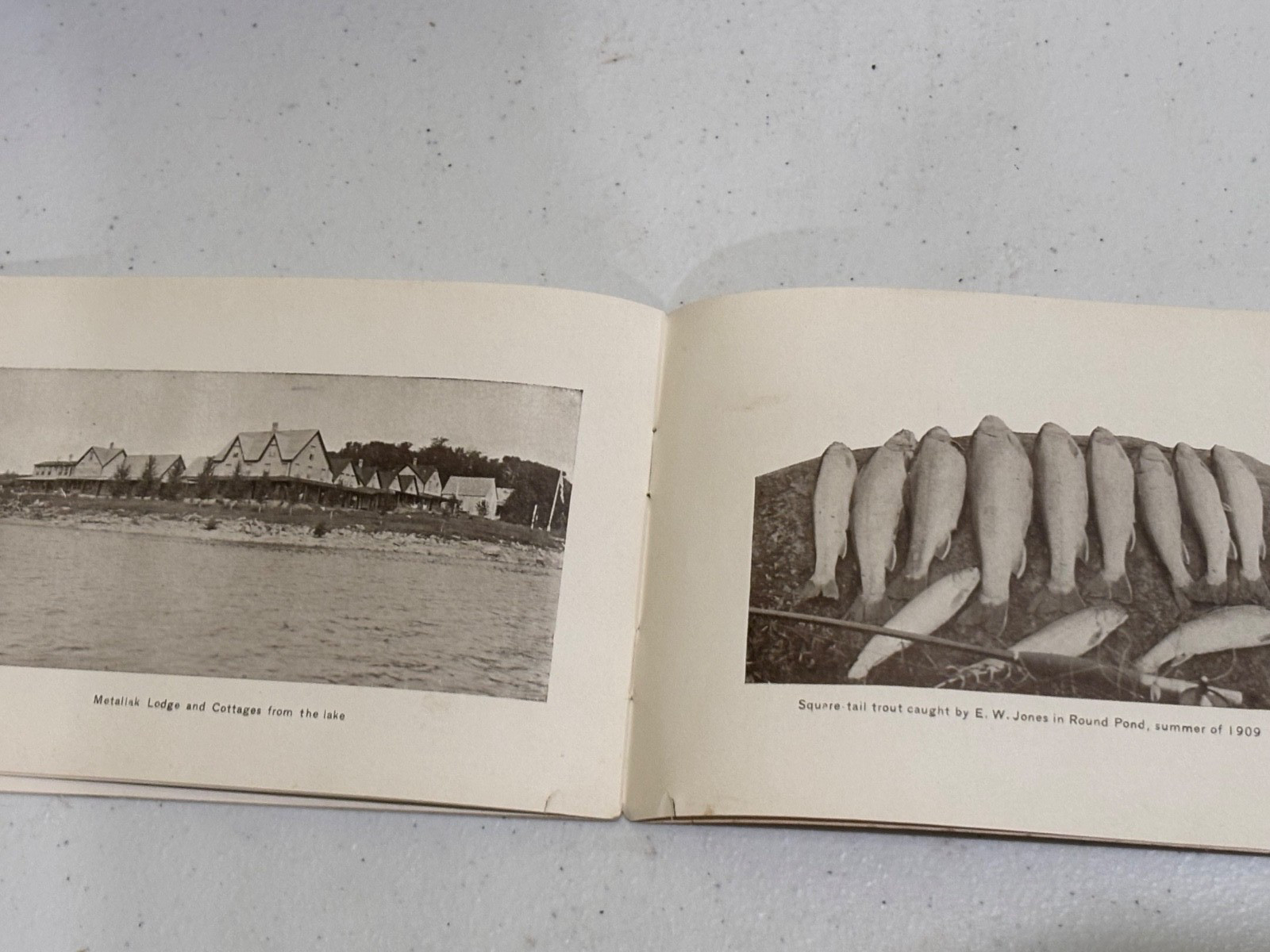 1911 1st Connecticut Lake Metallak NH booklet