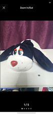 Pound Puppies white black long ears