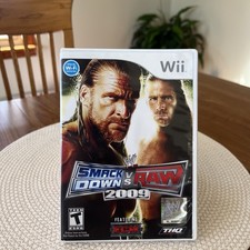 WWE SmackDown vs. Raw 2009 ECW (Nintendo Wii 2008) Complete Wrestling Video Game
