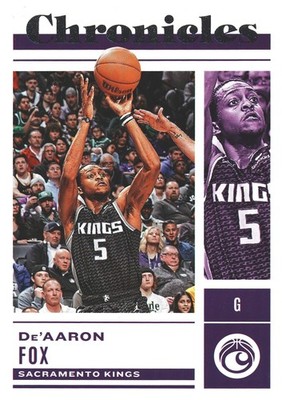 2022 Panini Chronicles De Aaron Fox #1 Kings
