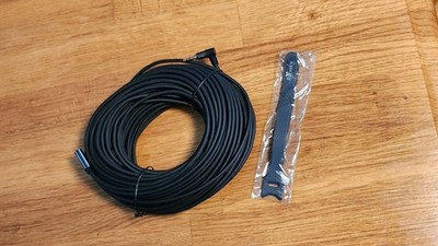 3.5mm Aux Jack Extension Cable 100ft Headphone Male/female Gold Plated, OFC Core