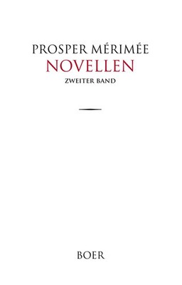 Prosper Mérimée | Novellen, Zweiter Band | Buch | Deutsch (2022) | 312 S. | Boer