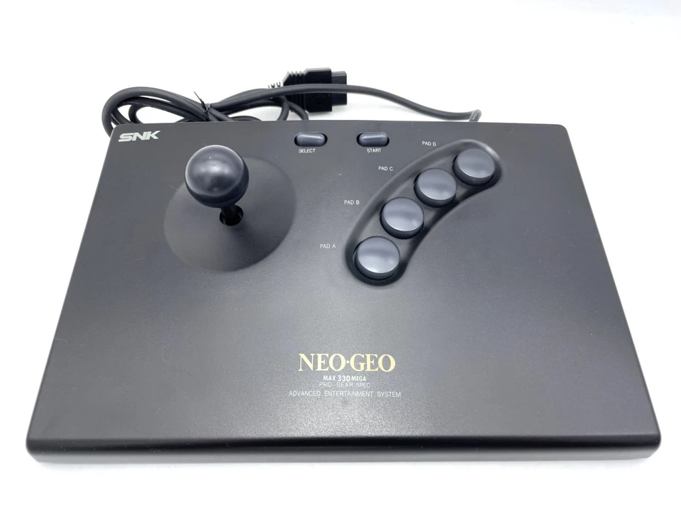 Neo Geo AES CD Controller Joystick PRO-GEAR SPEC SNK Boxed Tested for Collectors - Image 2 of 4