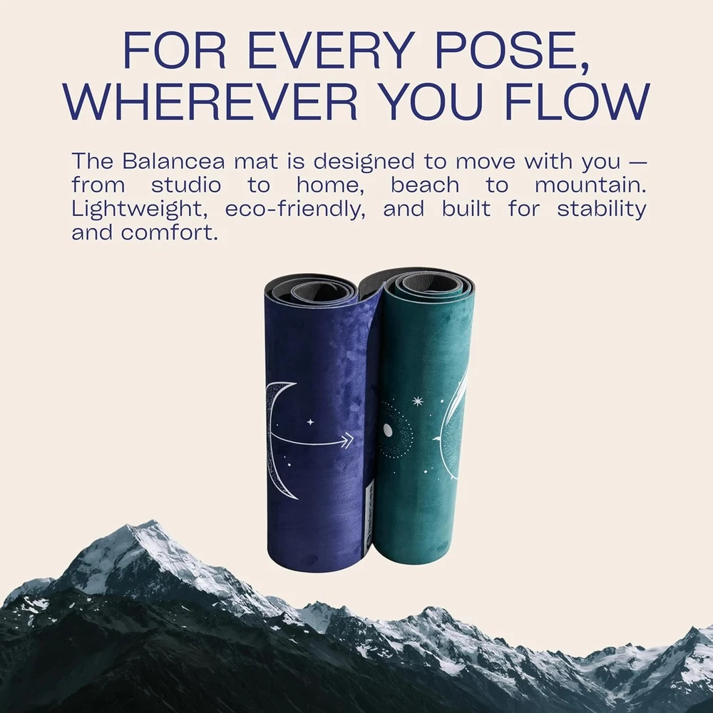 5mm Non-Slip Eco-Friendly Yoga Mat for Home Fitness & Exercise