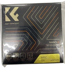 K&F Concept 46 mm Nano-X Series Filter MRC UV 46 mm New In Box