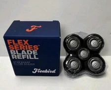 Freebird Flex Series Pro Blade Refill OEM 5 Blades for Pro Shaver New 