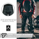 Leather Motorbike Biker Trousers Motorcycle With CE Sports Racing Armour Sliders