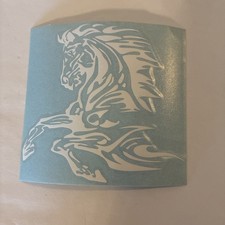 4 X 4 Horse Decal