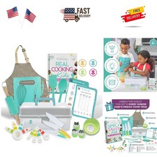 JR Kids Cooking  Baking Gift Set  Montessori-Approved Real Tools for Ages 6-12