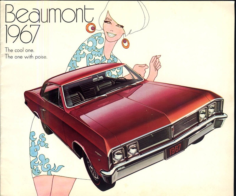 1967 Beaumont CANADA sales brochure Sport Deluxe Custom [Chevelle clone]