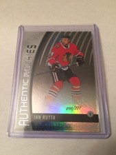 2017-18 SP Game Used Jan Rutta Rookie Silver Parallel #090/227 RC