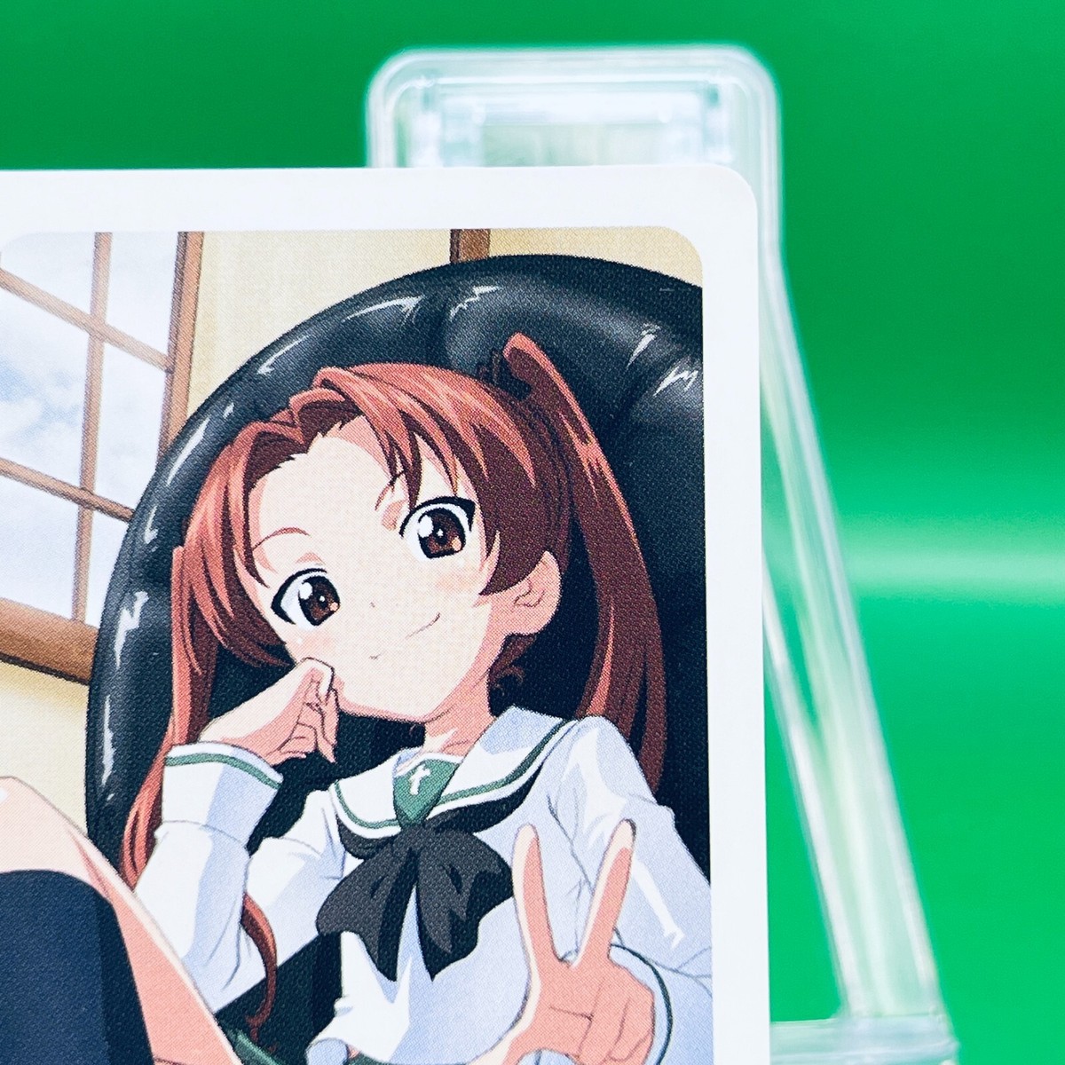 Anzu Kadotani 13 King Spade Girls und Panzer Playing card Limited