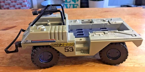 Vintage 1987 Hasbro GI Joe Eliminator Battle Force 2000 4x4 Vehicle Truck