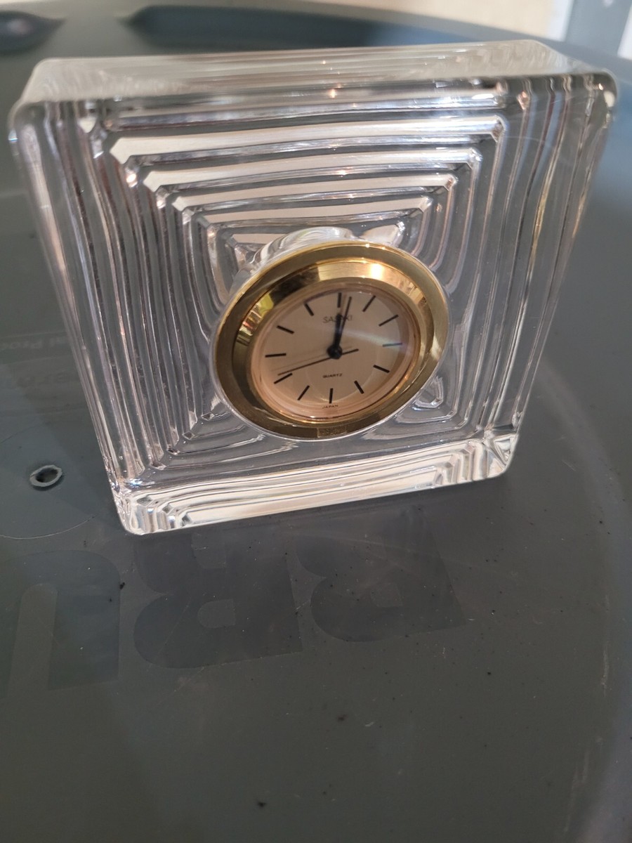 Sasaki Quartz Crystal Clock 3.5