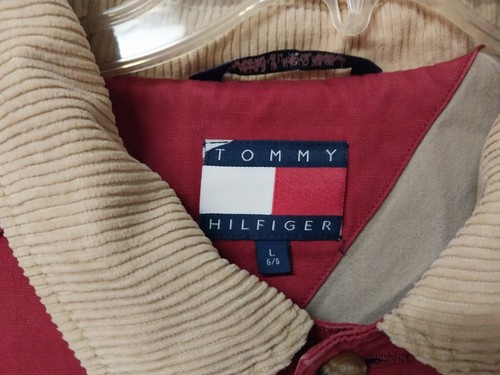 Abrigo de granero rojo Tommy Hilfiger para mujer - algodón aislado talla grande - ¡muy bonito! - Imagen 3 de 23