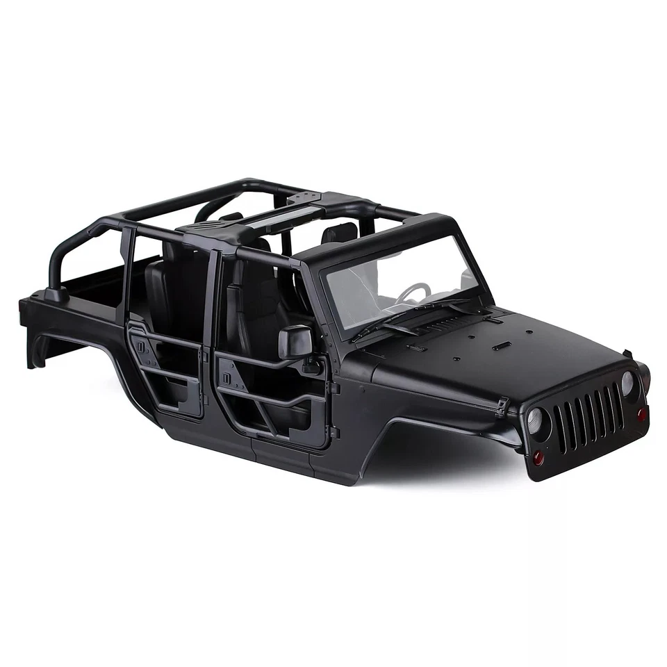 313mm Wheelbase Tube Door Shell for 1/10 RC Crawler Axial SCX10 Jeep Wrangler - Image 3 of 4